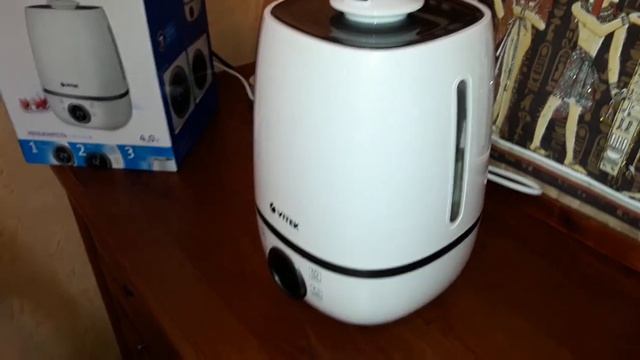 Увлажнитель Vitek VT-2332W, обзор и использование смотреть онлайн