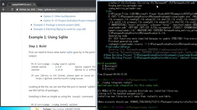 SFML Setup Using vcpkg with Visual Studio 2017/2015 смотреть онлайн