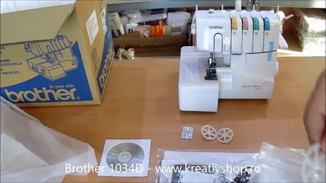 Unboxing Brother 1034D смотреть онлайн