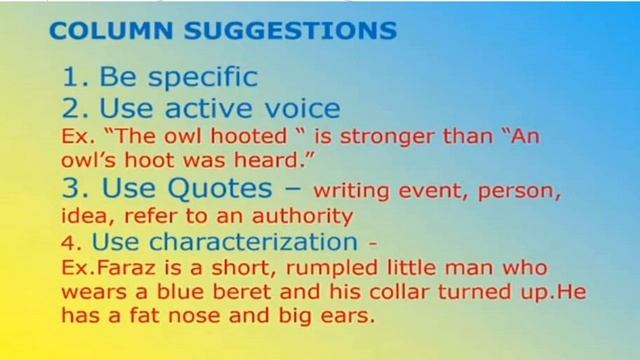 COLUMN WRITING | Campus Journalism смотреть онлайн