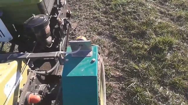 Самодельный минитрактор-переломка из мотоблока смотреть онлайн