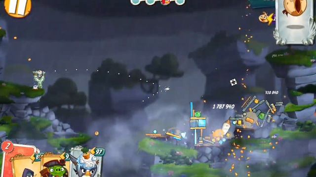 angry birds 2. паника короля свиней ! босс повержен страйком ! смотреть онлайн