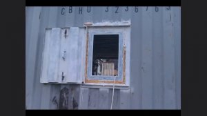 Дом из контейнера. Контейнер 20 футов. 5 лет строительства дома за 30 минут.