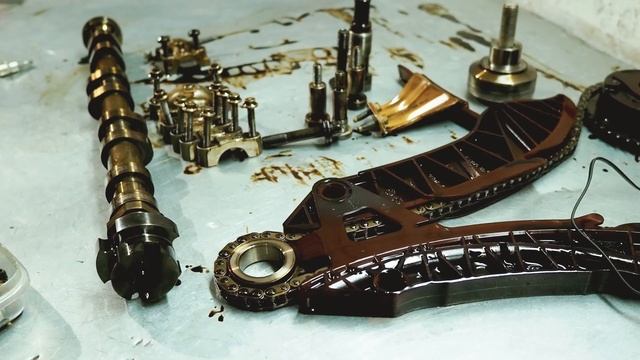 Замена маслосъёмных колпачков и цепи BMW N13 f20 смотреть онлайн