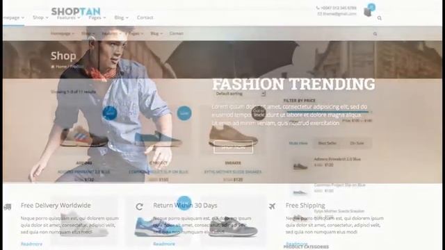 Shoptan-Multi-purpose Wordpress eCommerce Theme (ThemeForest) смотреть онлайн
