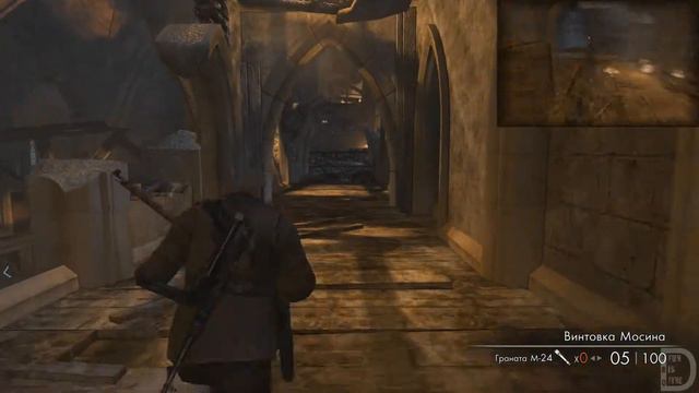 Кооперативное прохождение Sniper Elite 2 | Церковь Св. Алберта | #5 смотреть онлайн