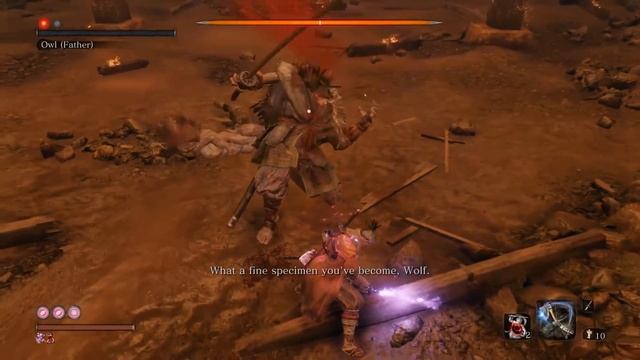 Sekiro - Owl (Father) Fastest / No-Damage смотреть онлайн