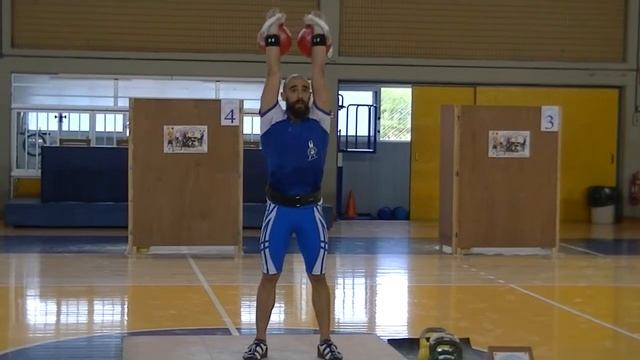 ROBERTO CAPPELLETTI - Kettlebell Lifting World Championship 2013 (Jerk) смотреть онлайн