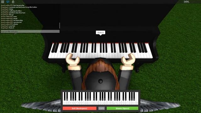 Roblox Piano Fúr Elise смотреть онлайн