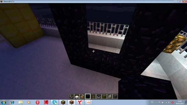 Майнкрафт. Как построить рай без порталов. Портал в ад. Как вернуться домой если потерялся. смотреть онлайн