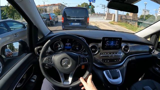 2022 Mercedes-Benz V250d [ Avantgarde 1950cm3 190hp ] | POV Test Drive | Fuel Consumption Info
