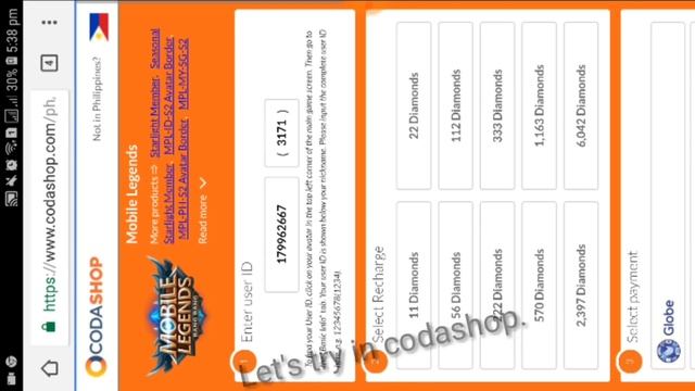 MLBB-Buying Starlight Membership using Codashop and Getting Cyber Ops-Gusion skin смотреть онлайн
