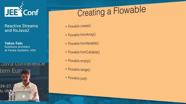 Reactive Streams and RxJava2 (Yakov Fain, Solutions Architect at Farata Systems) смотреть онлайн
