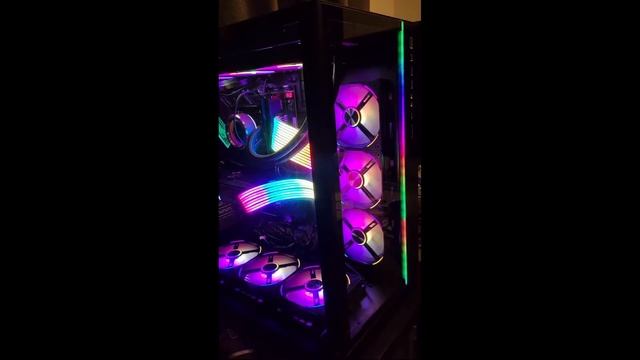 PC 12 gen - 12900K - 3080-TI- LIAN LI ARGB смотреть онлайн