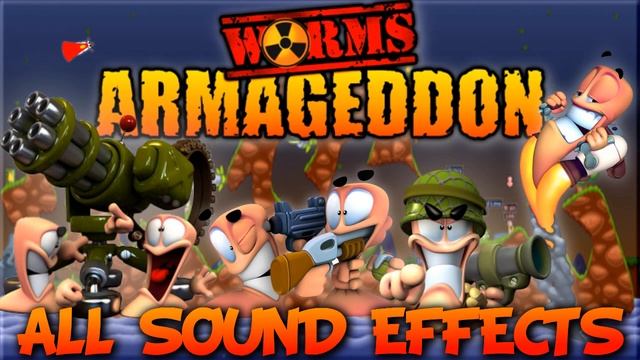 All Sounds • Worms Armageddon • All Sound Effects • Funny смотреть онлайн