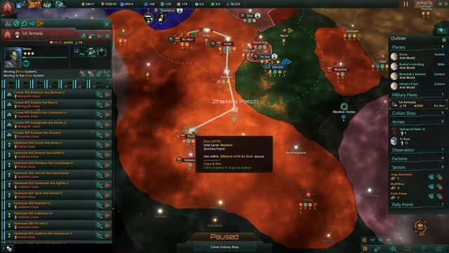 Stellaris 1.3 - Korinth Imperium 9 - Blitzkreig смотреть онлайн