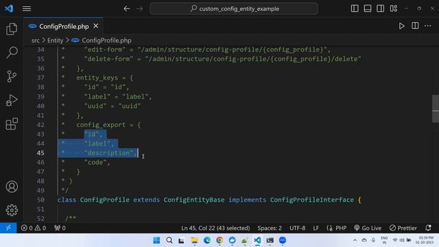 How to Add Properties to a Configuration Entity For Drupal 9,10 смотреть онлайн