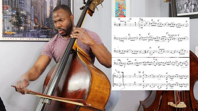 Glazunov: Concerto in E flat op.109 Double bass Excerpt | Joseph Conyers смотреть онлайн