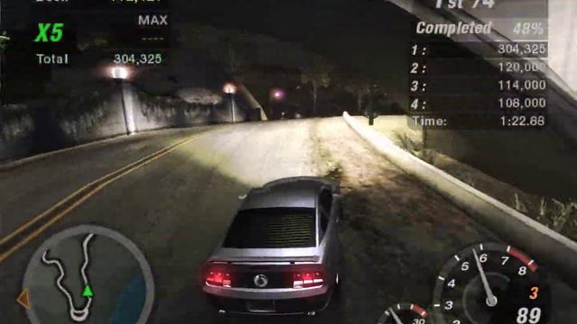 NFS Underground 2 500,000+ Drift смотреть онлайн