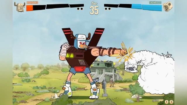 Regular Show - Battle Of Behemoths - Regular Show Games смотреть онлайн