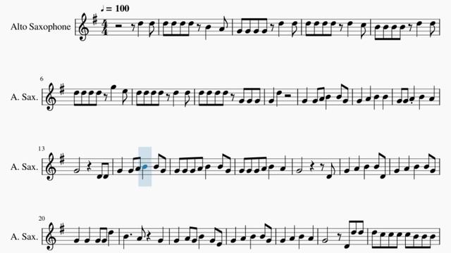 SUPER EASY Alto Sax Sheet Music: How to play Single Ladies by Beyonce смотреть онлайн