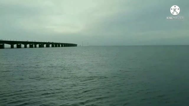 Рейс Англия- Дания. Мост Большой Бельт..mp4 смотреть онлайн
