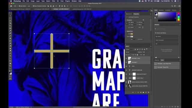 Adobe Photoshop Gradient Maps-3 Tutorial (Projects IT). смотреть онлайн