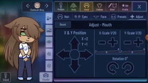 наконец нормальное видео. тутор как сделать красивую ос в гача клуб