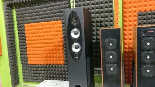 F&D T60X Tower Speaker Sound Test by AKS смотреть онлайн