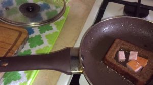 ##Черный хлеб с яйцом, очень вкусный рецепт###