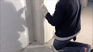 Установка углозащитного профиля