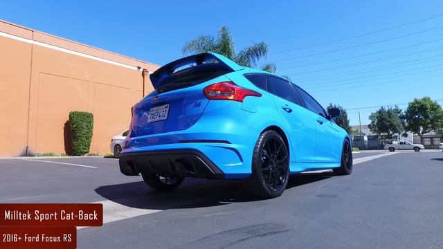Exhaust Notes: Milltek Cat-Back 2016 Ford Focus RS смотреть онлайн