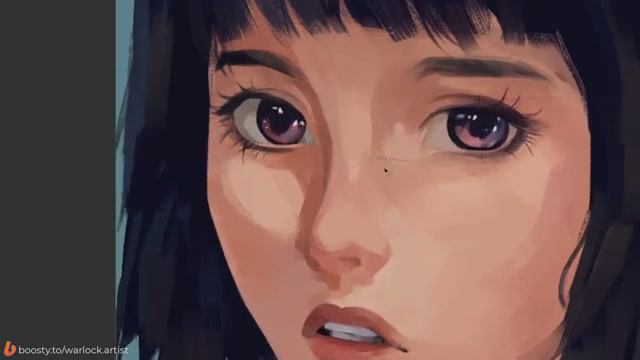 Art Romantic Girl - Speedpainting