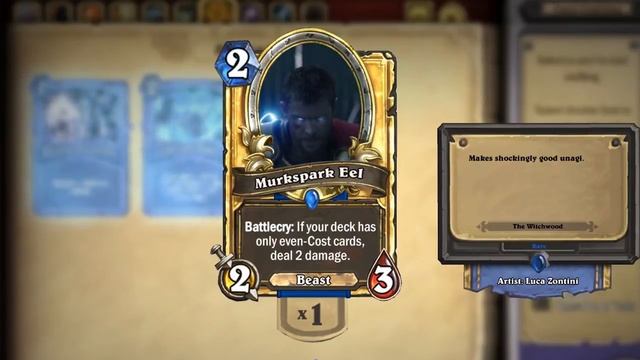 Golden Card Animation Reviews - Hearthstone Witchwood смотреть онлайн