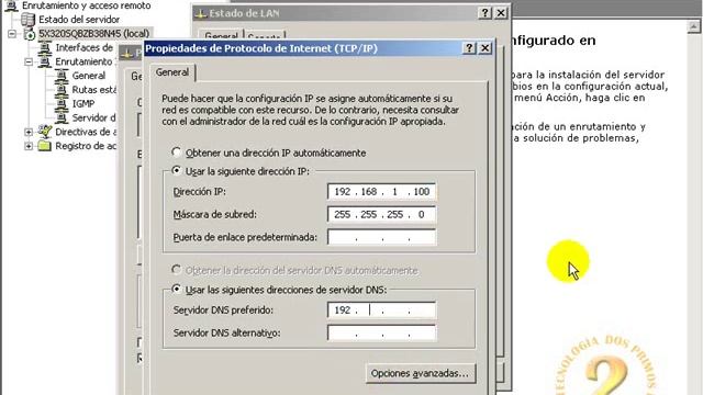 Abrir o redirigir puertos en Windows Server 2003 смотреть онлайн