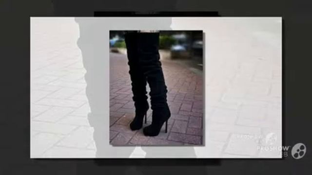 замшевые сапоги на шпильке смотреть онлайн