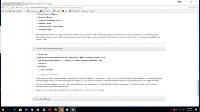 DV-2019 - Заполняю пошагово форму/заявку участника лотереи грин кард США - SiliconValleyVoice смотреть онлайн
