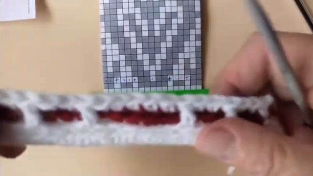 МОЗАИЧНОЕ ВЯЗАНИЕ ДЛЯ НАЧИНАЮЩИХ. смотреть онлайн