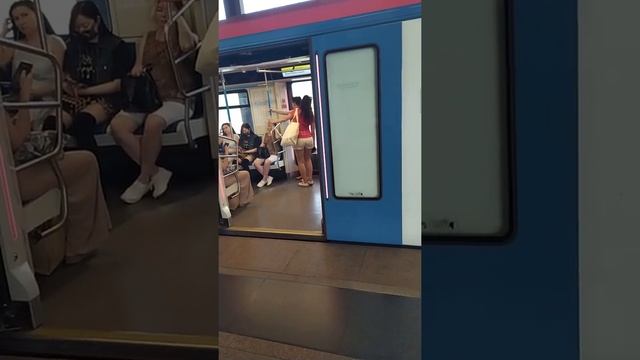 ВАЛЛ-И. Московское метро. Второй Д-ОК Москва 2019 на станции Воробьëвы горы.❤ смотреть онлайн