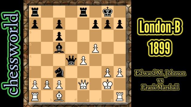 Frank Marshall's DESTRUCTIVE ROOK Sacrifice is the Final BLOW!!! CHESSWORLD888 смотреть онлайн