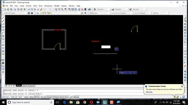 AUTOCAD 2007 Tutorial For Beginners Part:3 смотреть онлайн