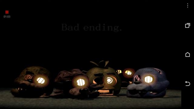 Плохая Концовка фнаф 3 смотреть онлайн