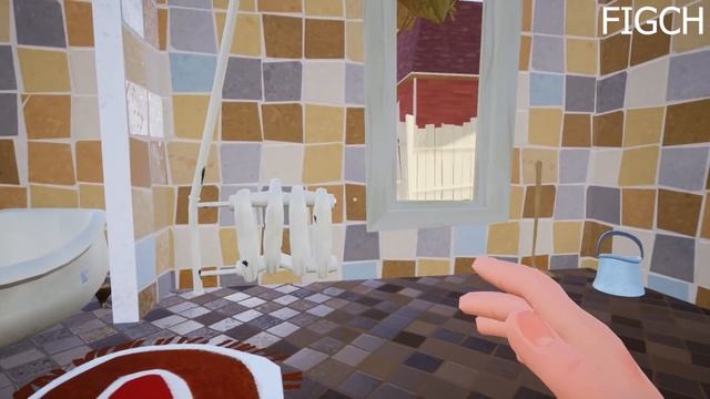 NEW SECRET|| Funny moments in Hello Neighbour || Experiments with Neighbour смотреть онлайн