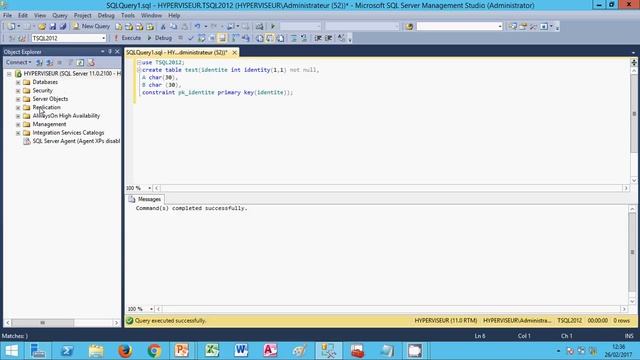 [Formation]Les différents types de clés sous SQL Server 2012|FR смотреть онлайн