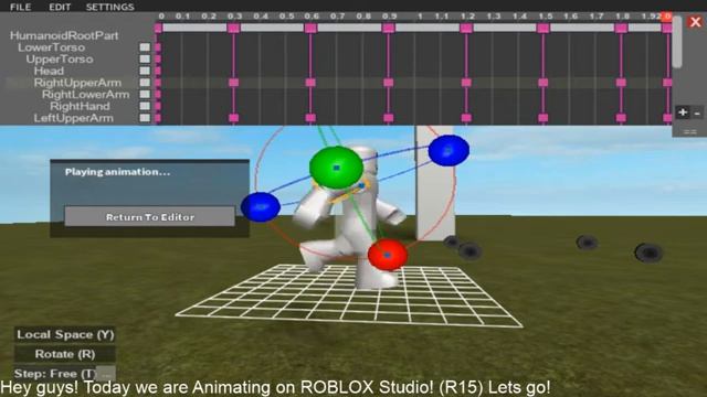 ROBLOX How to make your own R15 Animation! смотреть онлайн