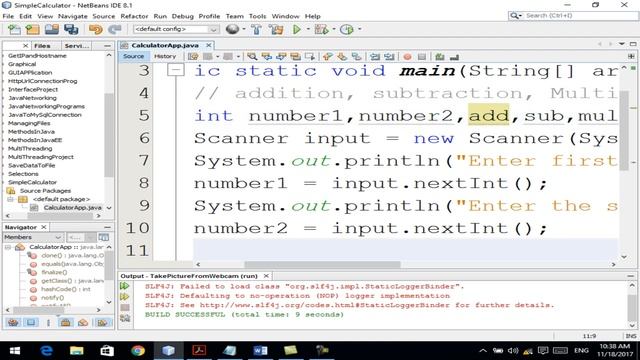 Simple Calculator in Java (Console Application)- November 2017 смотреть онлайн