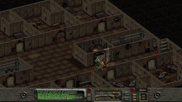 Let's play: *Fallout 2* #055 +Fahrstuhl Cheat+ [1/2 blind] [PC] [german] смотреть онлайн