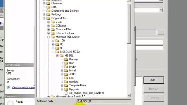 Cara backup Databases Microsoft SQL Management Studio 2008 r2 Standart . смотреть онлайн