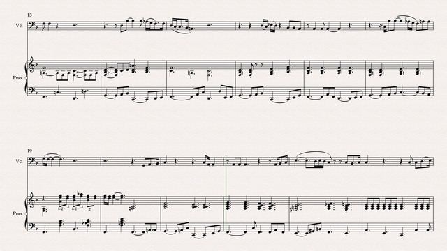 At Last Cello solo with Piano Accompaniment Arranged By Matthew Pyeon смотреть онлайн