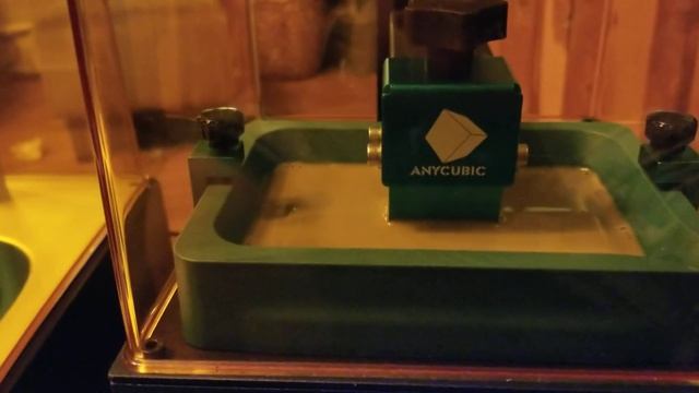 Anycibic Photon Zero 3D resin printer. first test print смотреть онлайн